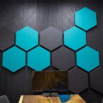 Hexagon-feature-wall-accent-wall